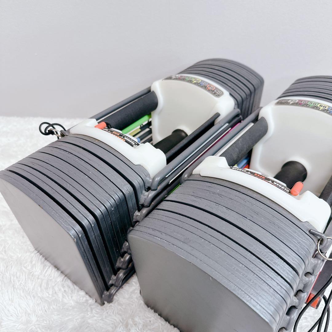 送料込 TOP FILM sport 9.0 可変式ダンベル 40kg 2個