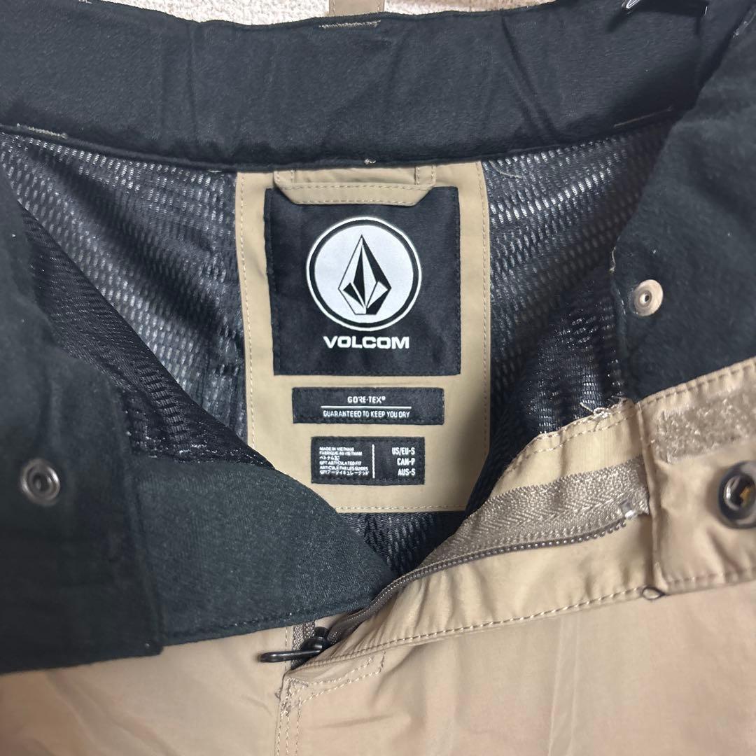 VOLCOM GORE-TEX スノーボードパンツ ベージュ
