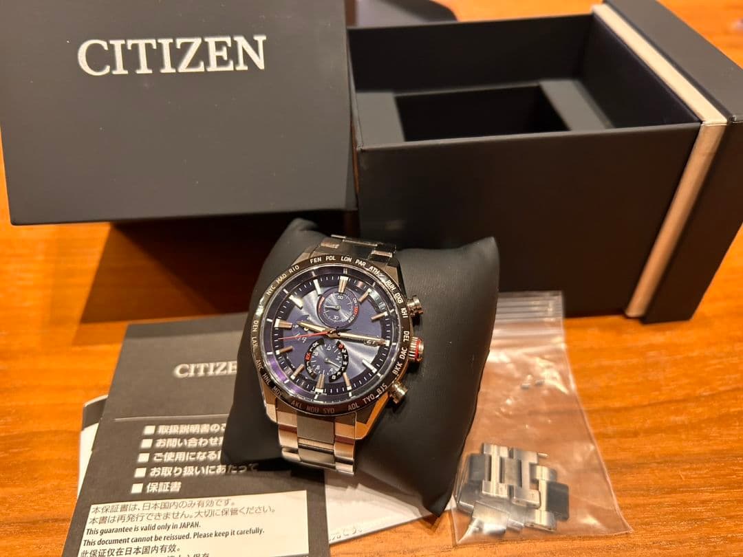 美品！CITIZEN　腕時計　AT8186-51L エコドライブ
