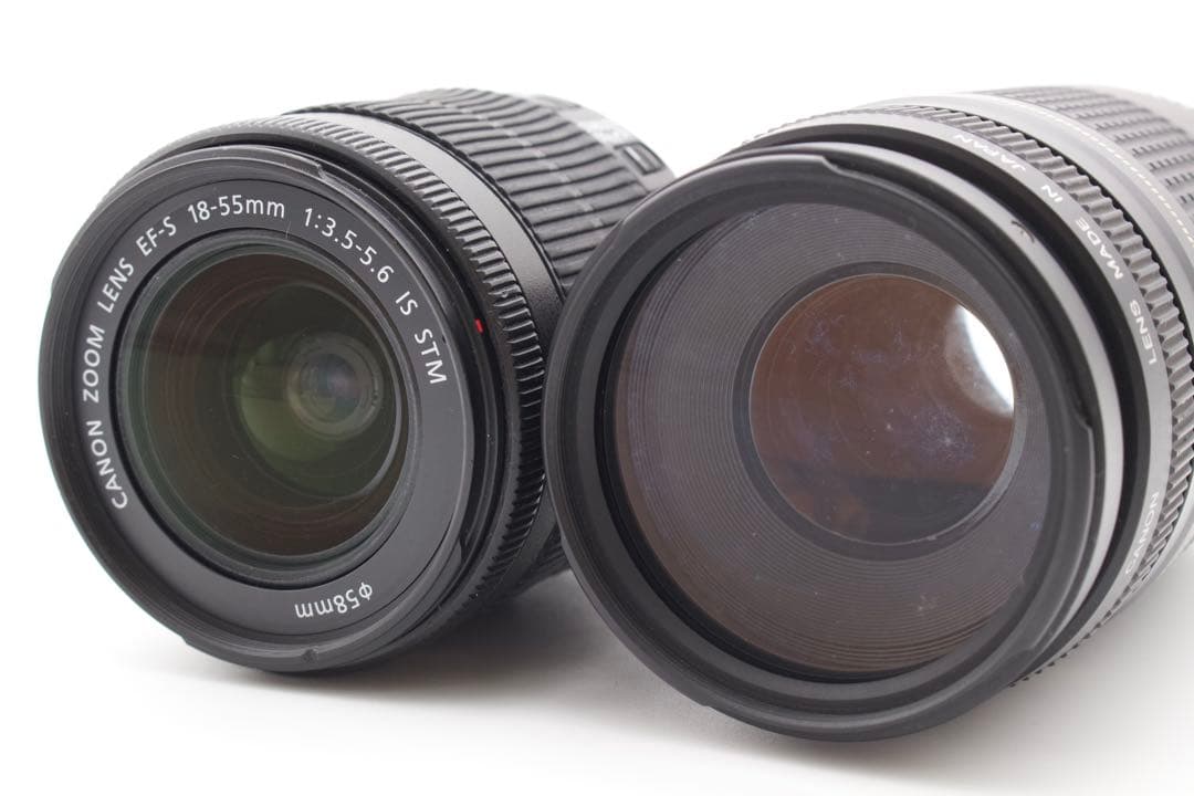 Canon EOS Kiss X8i ダブルレンズ　広範囲をカバー　Wi-Fi