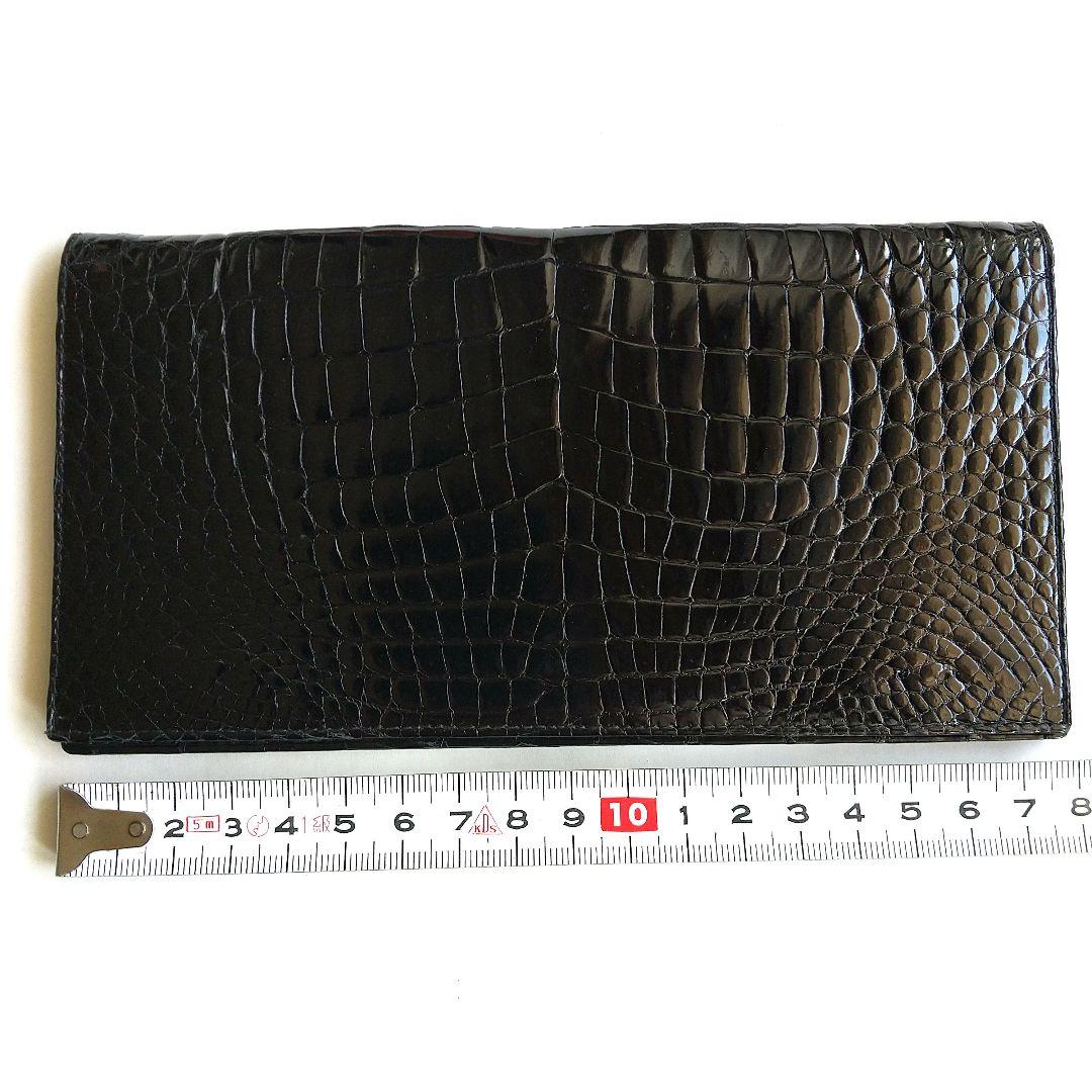 クロコダイル　ワニ皮　札入れ