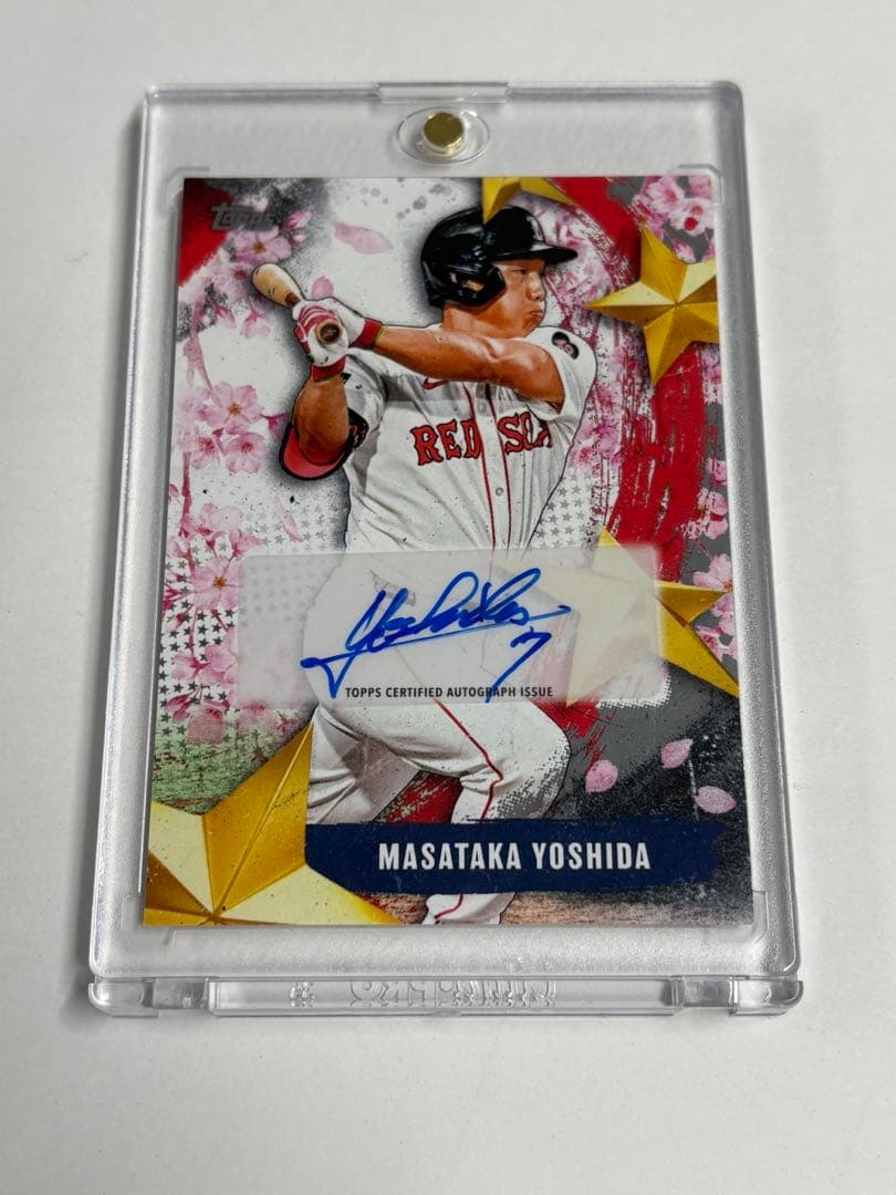 か*か様 Topps Tokyo series 吉田正尚　50枚限定　サイン入り