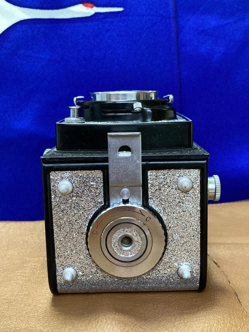 整備済 YashicaFlex C　ミラー交換・動作良好　美しい外装の二眼レフ