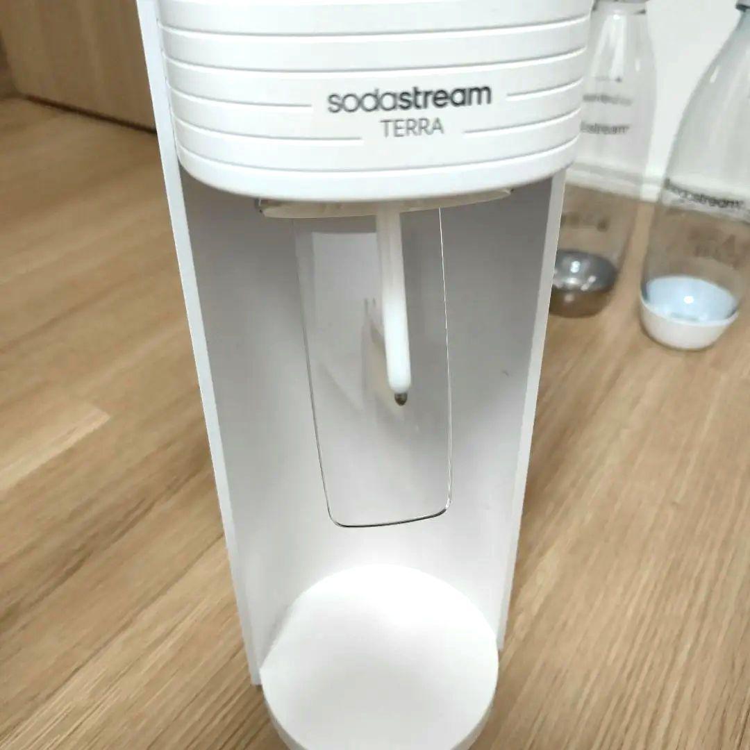 ソーダストリームTERRA sodastream ボトル2本、ガス2本