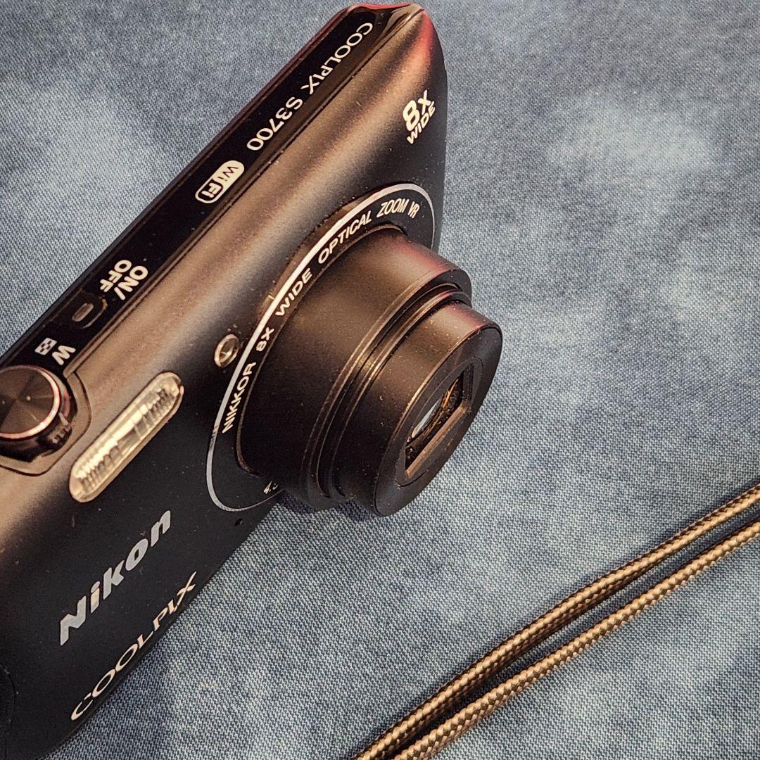 Nikon COOLPIX S3700 8x WIDE デジタルカメラ 動作品