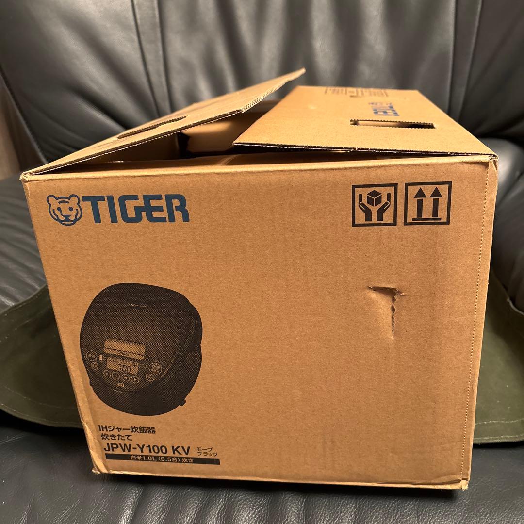 ゆ*き様 タイガーIHジャー炊飯器 JPW-Y100 ブラック2025年製use