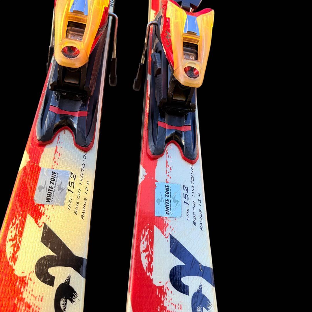 【美品】ROSSIGNOL DEMO Y 152 スキー板　ビンディング付き