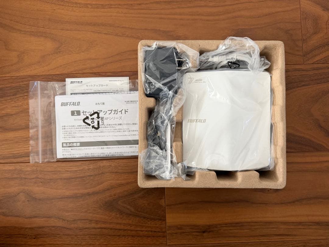 BUFFALO WSR-3960GTE-AP-WH Wi-Fi 7 ルーター