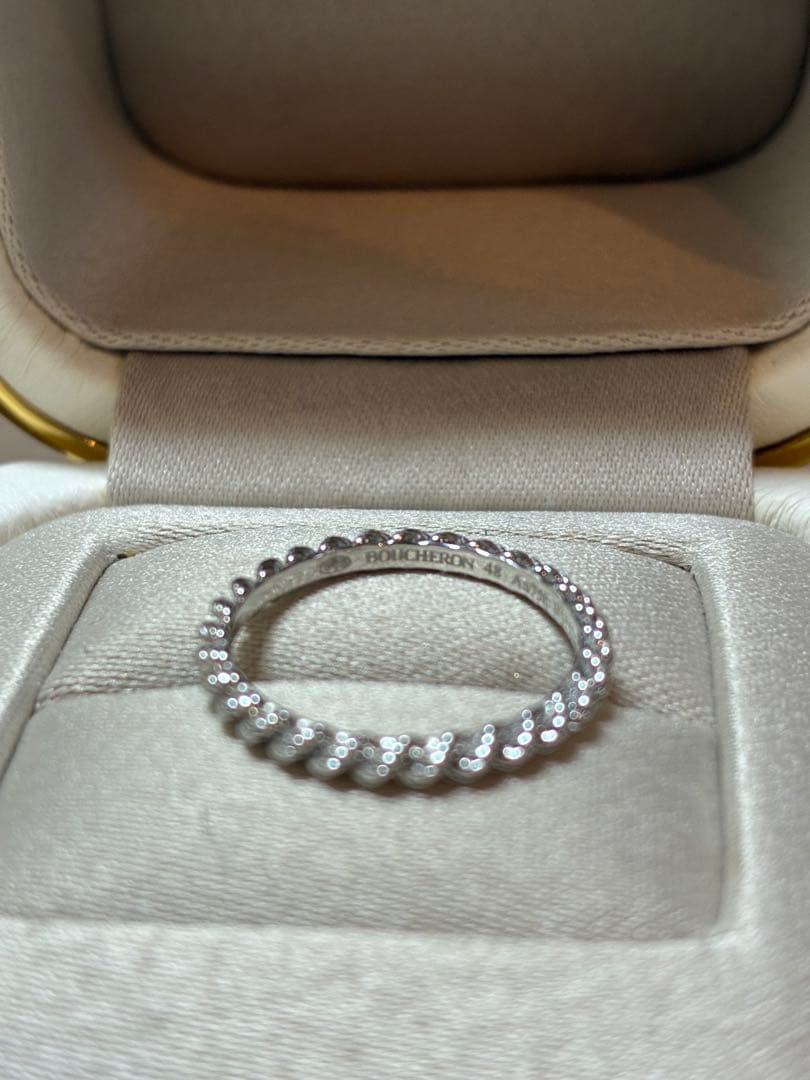 最終値下げ！【美品】BOUCHERON　セルパンボエム　48 購入証明書、箱付