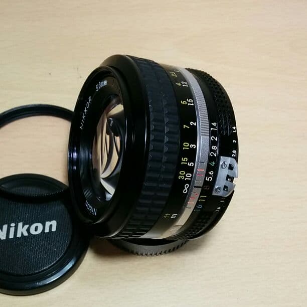 【単焦点 明るい 美しいボケ具合】Nikon Ai 50mm F1.4