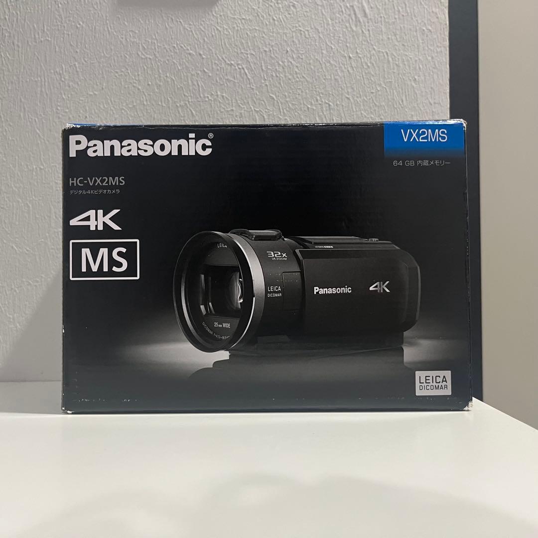 ［Panasonic］ デジタル4Kビデオカメラ HC-VX2MS