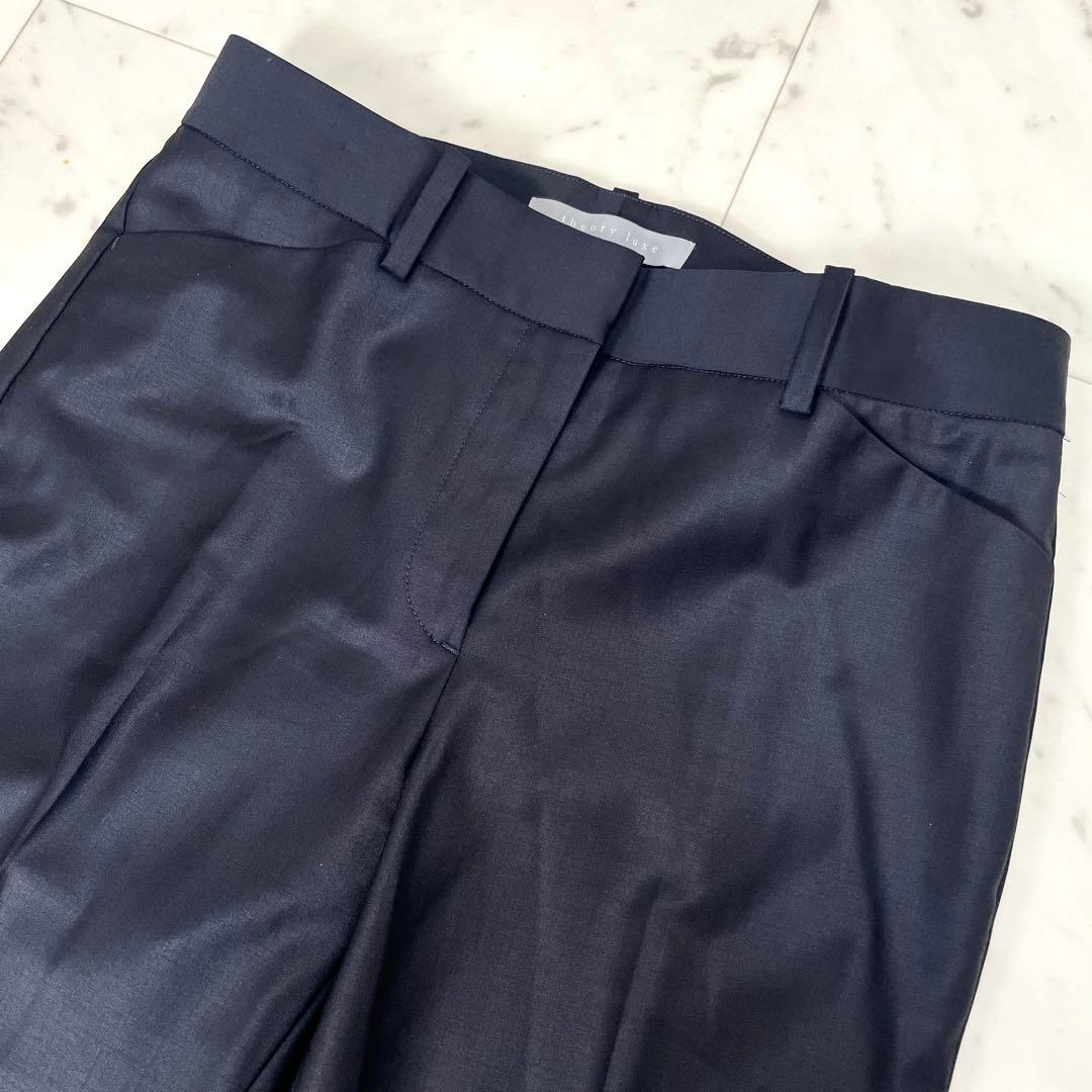 専用【未使用級】セオリーリュクス 2022年製エグゼクティブ スーツ S 紺