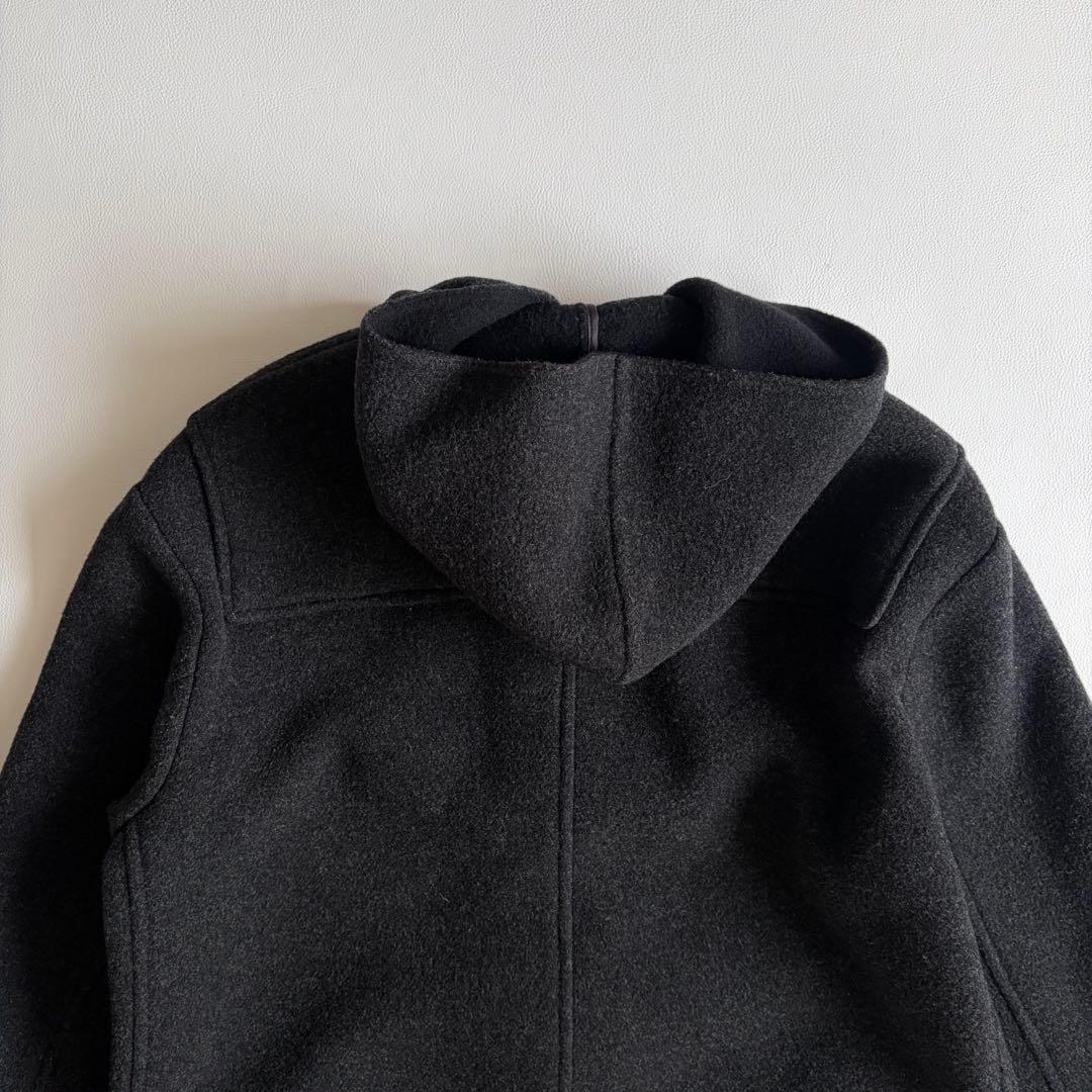 マドモアゼルノンノン　ダッフルコート　ロング　ダブルフェイス　ウール　木製トグル