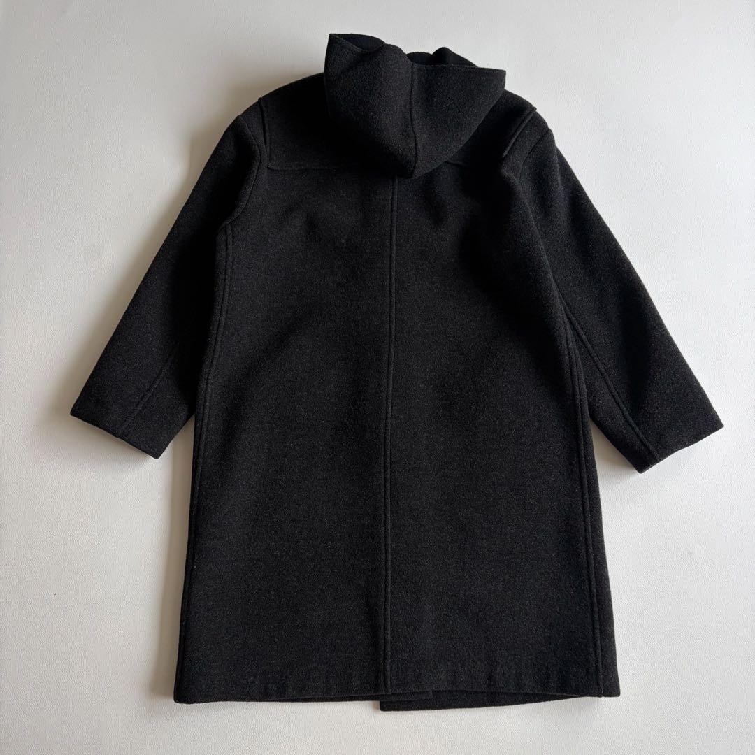 マドモアゼルノンノン　ダッフルコート　ロング　ダブルフェイス　ウール　木製トグル