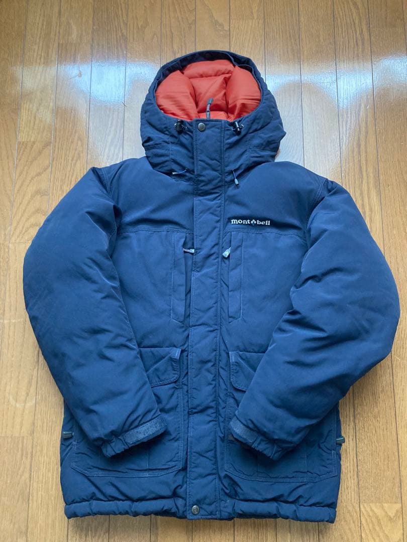 モンベル　ローガンダウンパーカ　ネイビー　XS