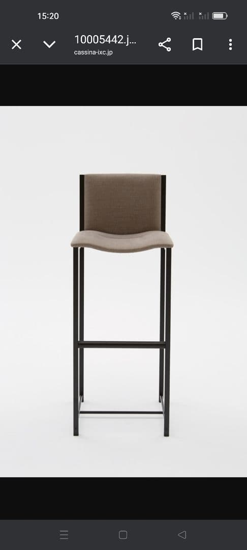 カッシーナ カウンターチェアー