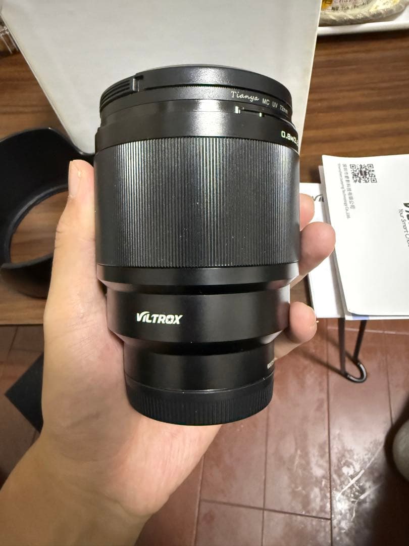 VILTROX AF 85mm F1.8 II ソニーE用
