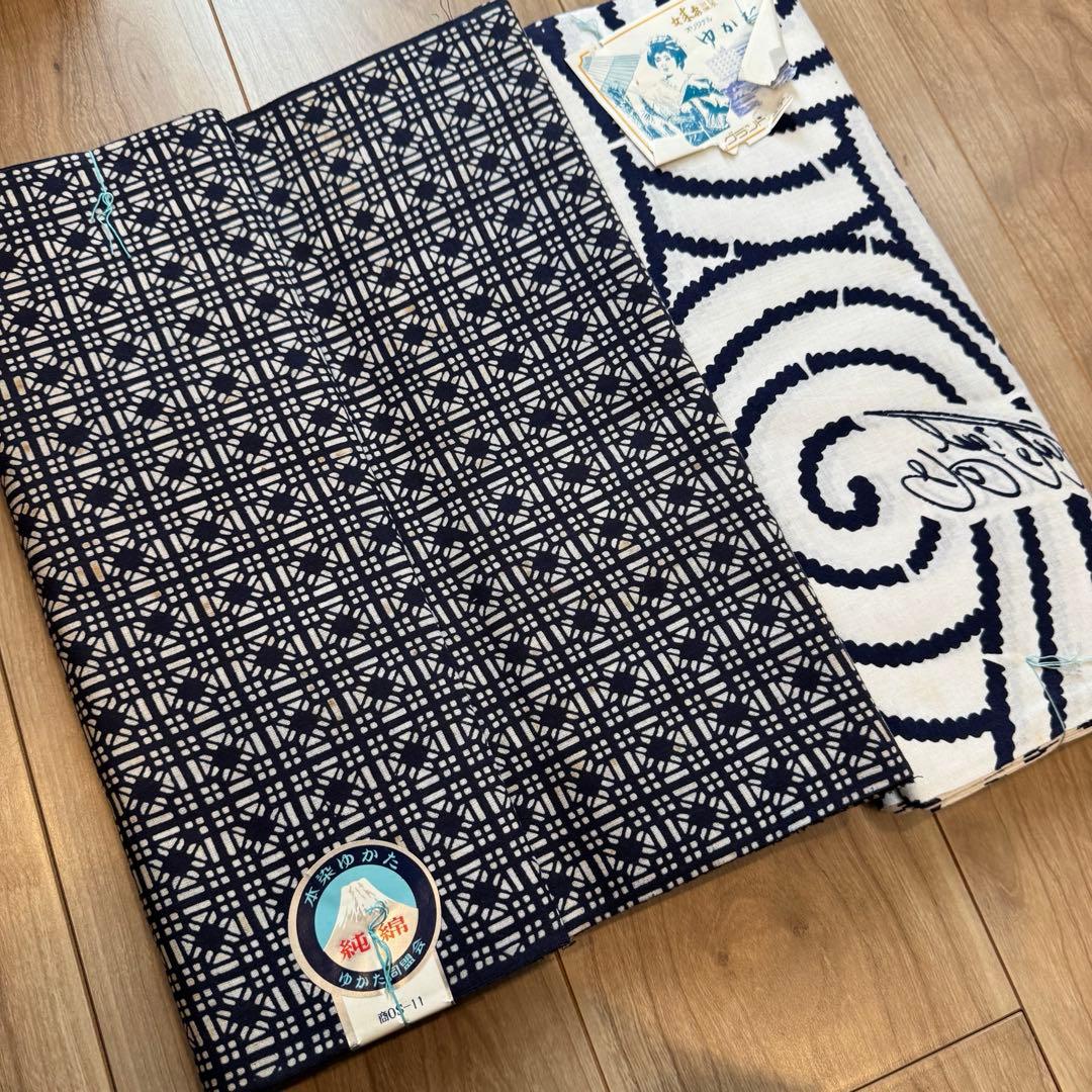 格安 リメイク　素材　 まとめ売り　着物　和服　10点　本染　浴衣　反物　高島屋