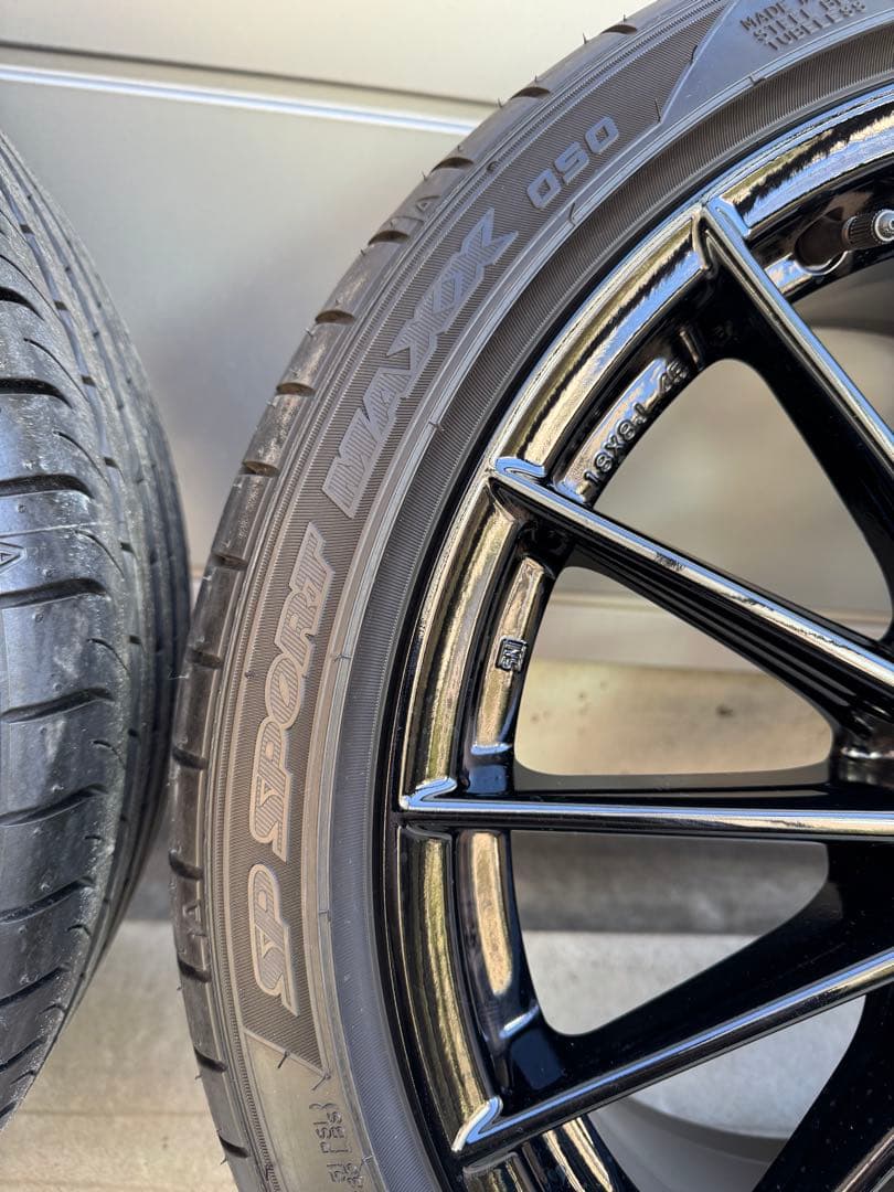 GRヤリス RZ 純正ホイールタイヤセット 18インチ エンケイ製