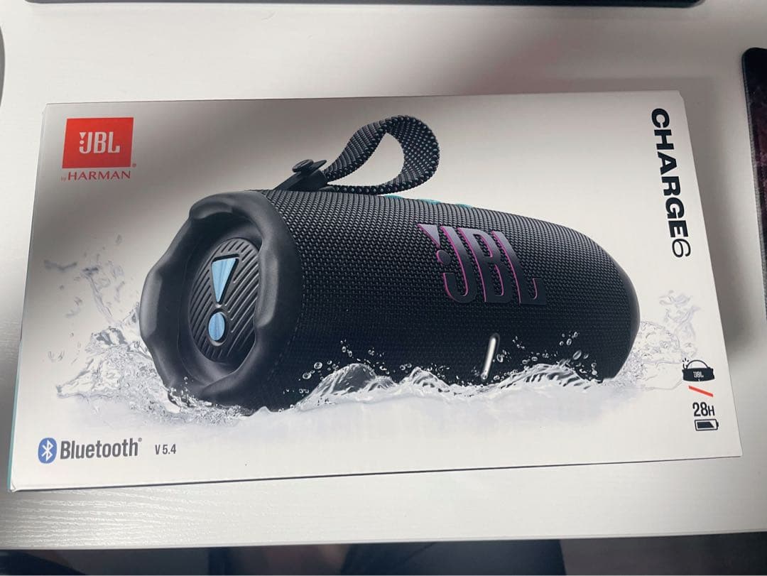 【ほぼ新品】JBL Charge 6 ワイヤレススピーカー