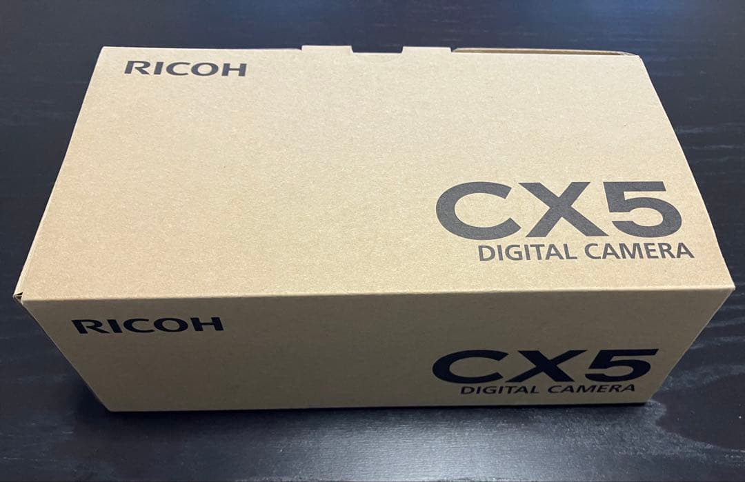 RICOH CX5 コンパクトデジタルカメラ　動作確認済　箱付き