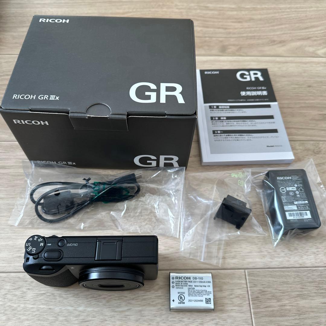 【美品】RICOH GR3X/ GR IIIx【4304回】
