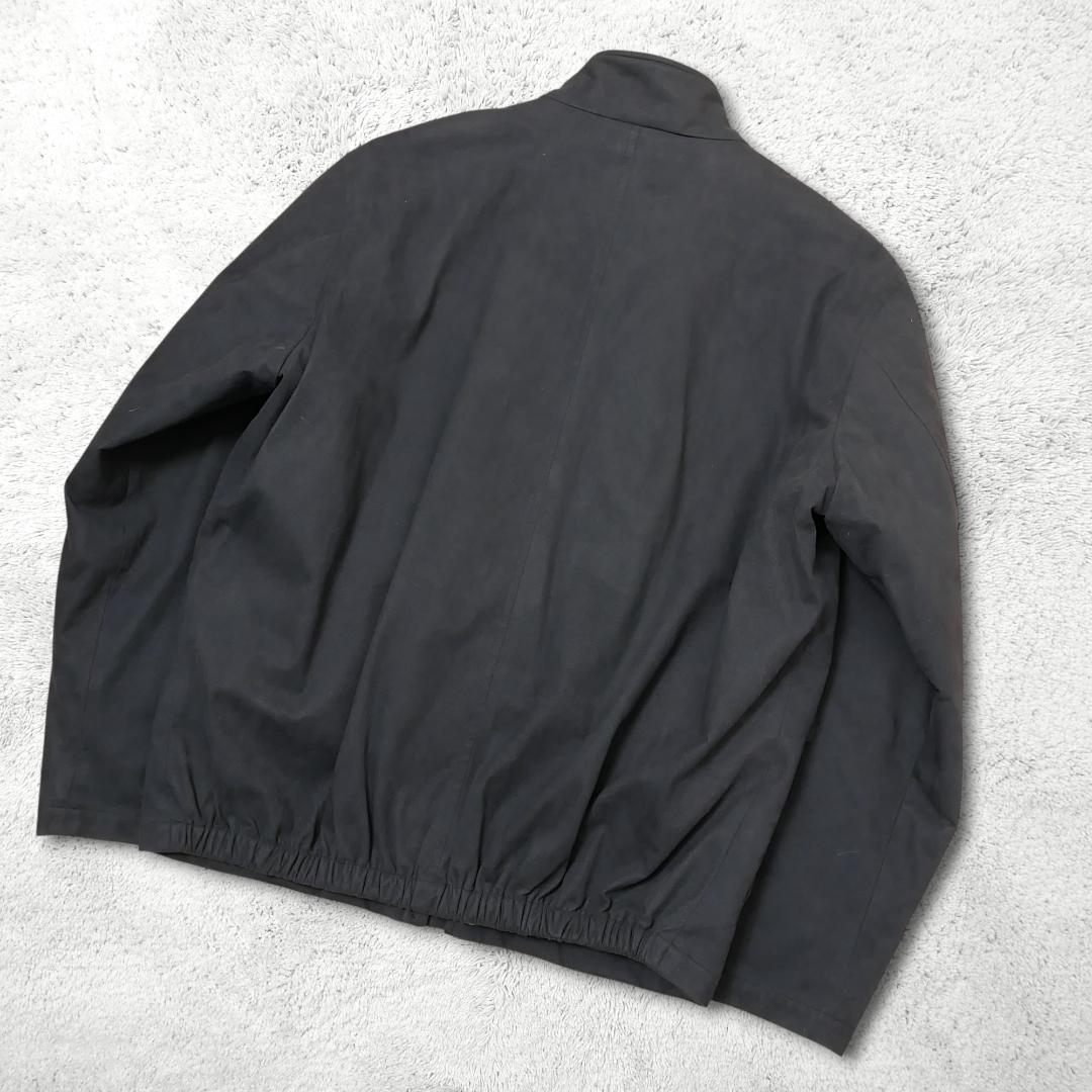 美品【バーバリー】2WAY ブルゾン LL ノバチェック ライナー付き ブラック