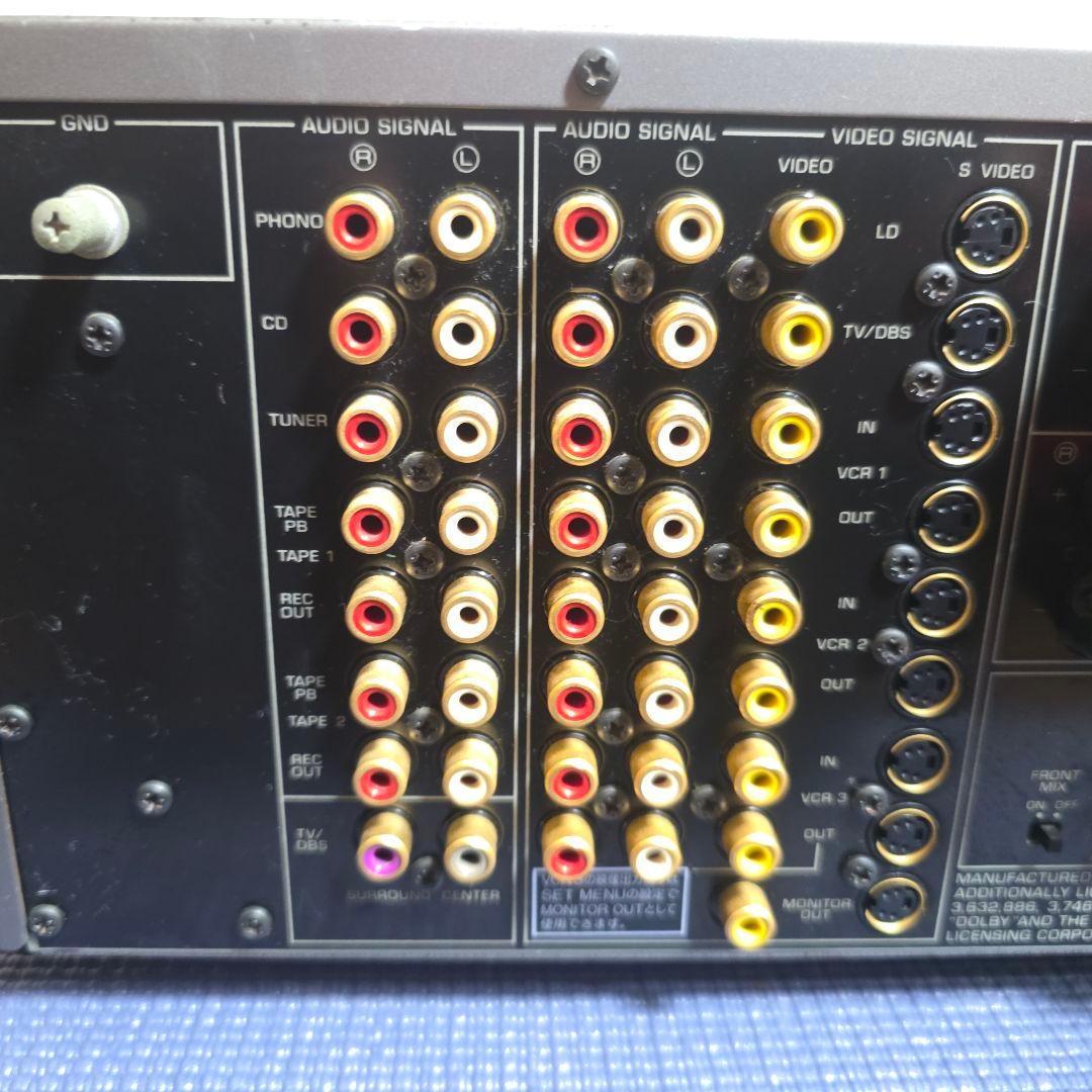 486】YAMAHA AVX-2200DSP AVアンプ リモコン付　ジャンク