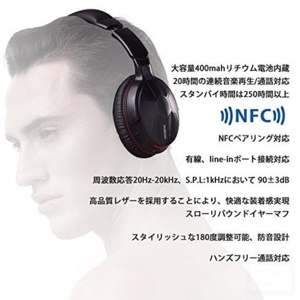 bluetooth4.0 密閉型 ヘッドフォン　定価18999円