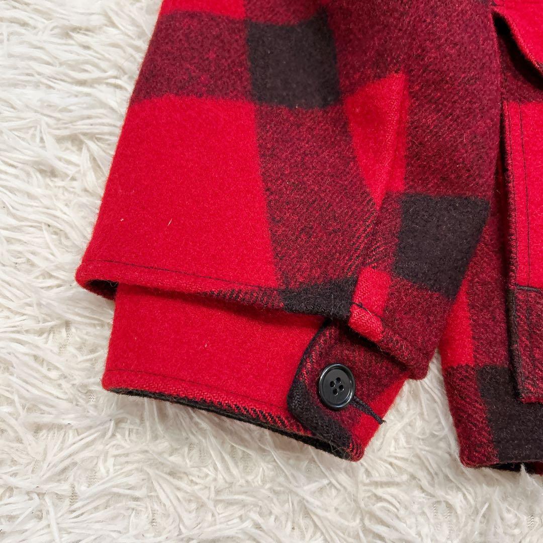 美品　USA製　フィルソン　ダブルマッキーノ　クルーザージャケット　チェック