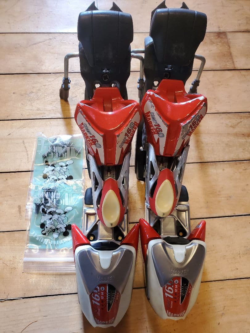 送料無料マーカー　コンプ16 スキー　ビンディング　選手　SAJ デモ　レーサー