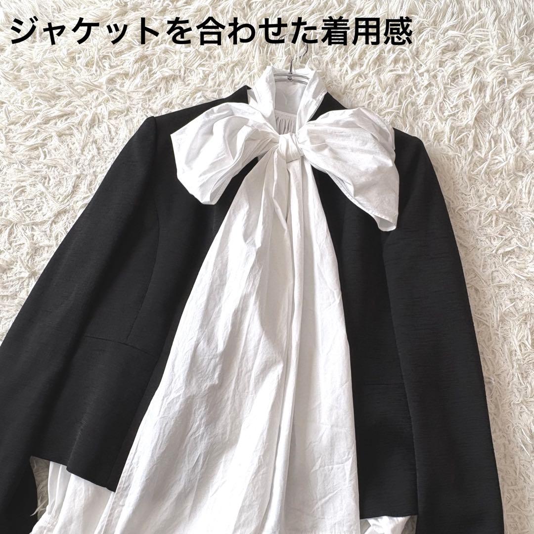 ウィムガゼット☆ボウタイドルマンブラウス ゆったり フォーマル 卒業式 入学式