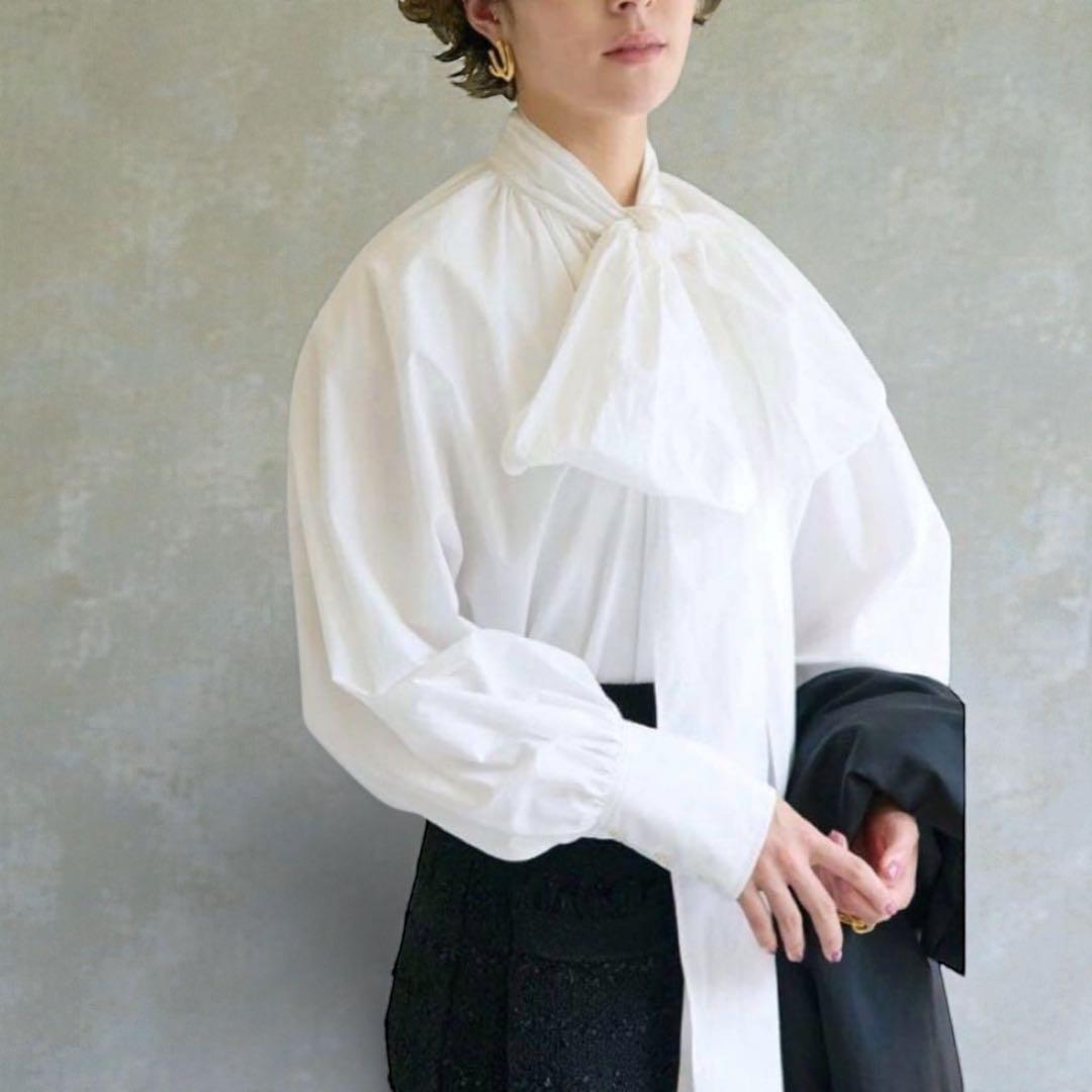 ウィムガゼット☆ボウタイドルマンブラウス ゆったり フォーマル 卒業式 入学式