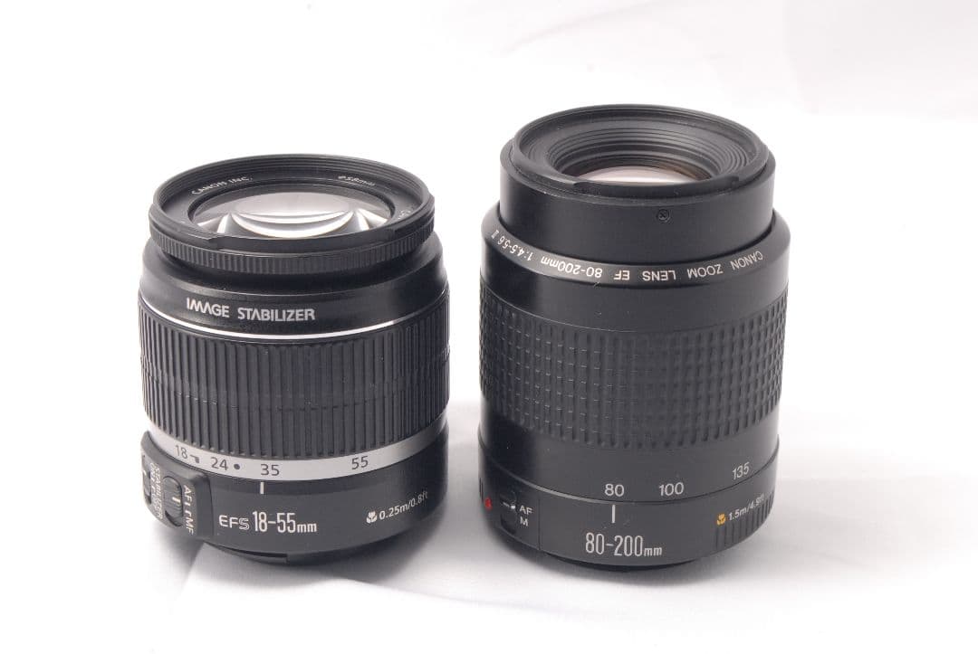 Canon EOS Kiss X4 ★一眼レフカメラ★望遠レンズ付☆Wレンズ☆