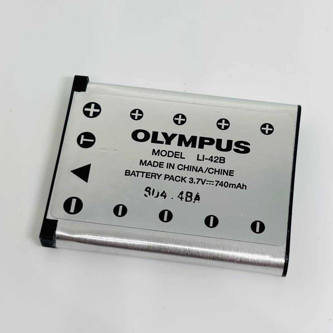 OLYMPUS μ750 シルバー デジカメ コンデジ