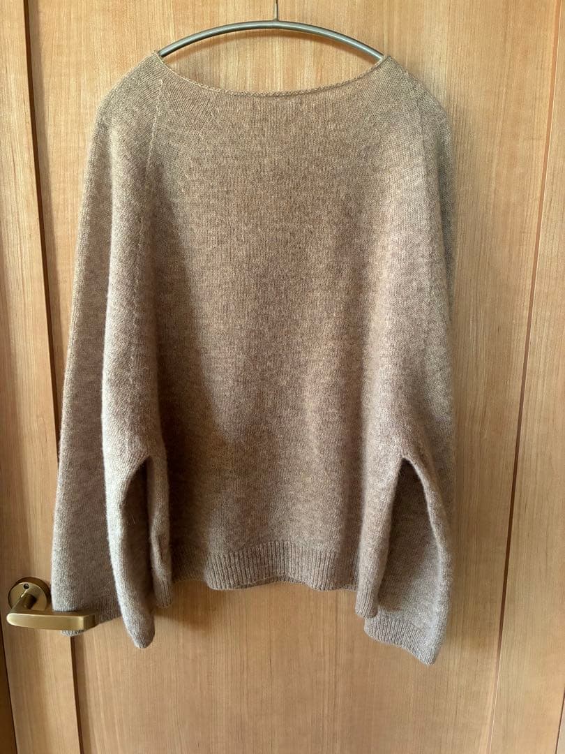 【美品】Plage Baby Alpaca ラグラン プルオーバー