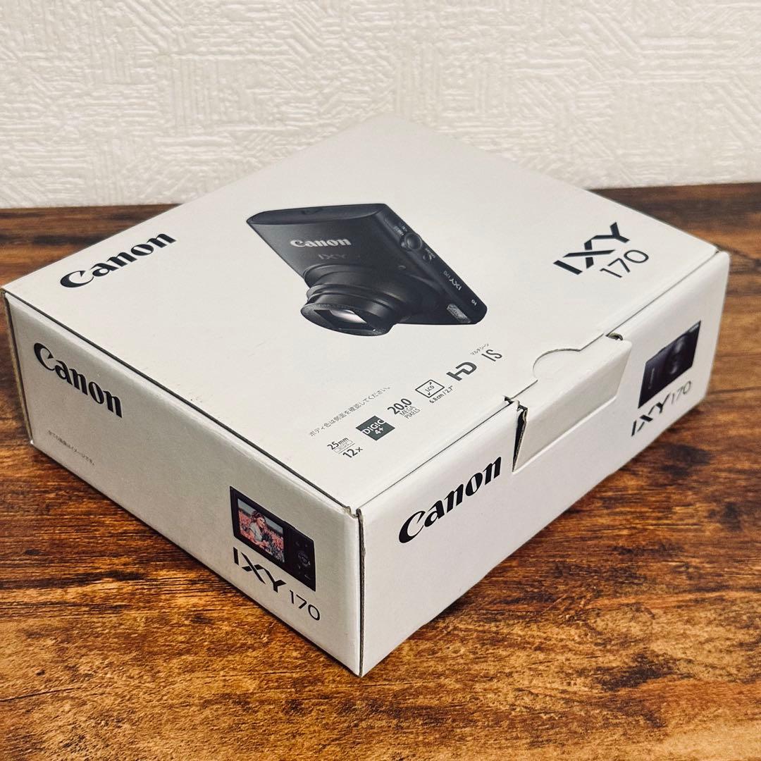 Canon IXY 170 シルバー　デジタルカメラ　コンパクト　デジカメ