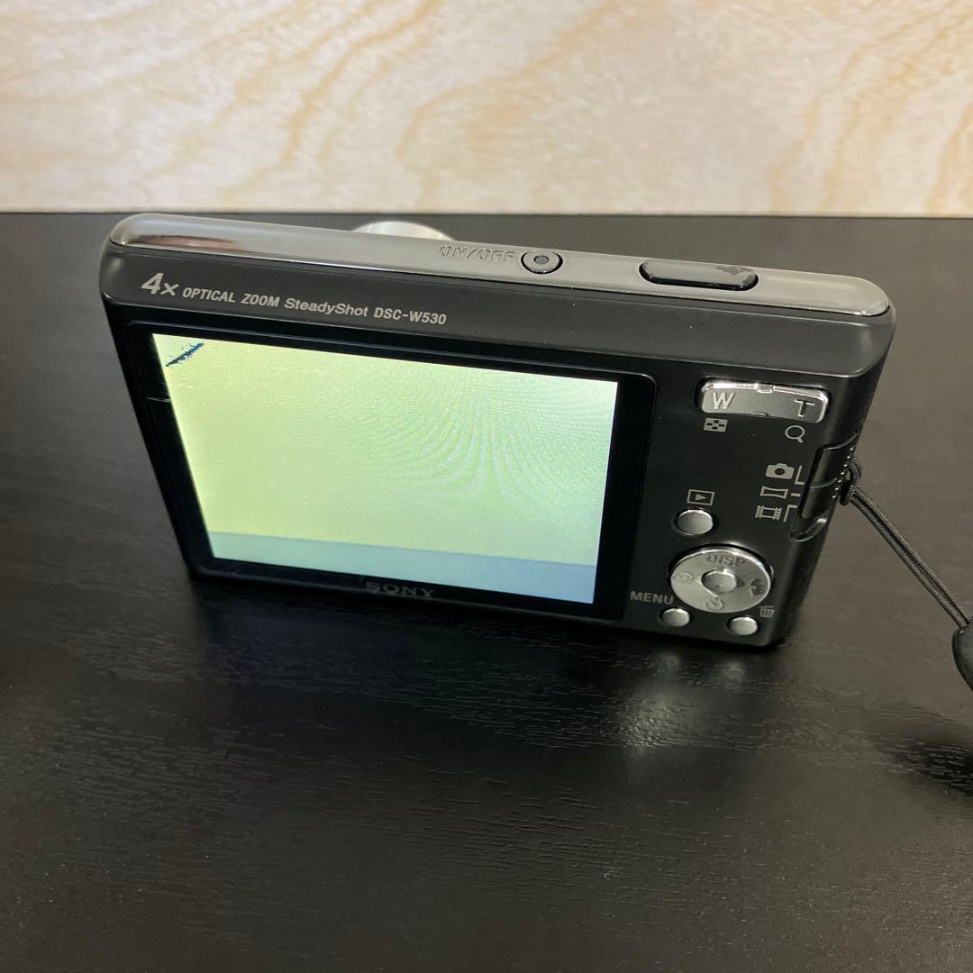 SONY デジタルカメラ Cyber-shot DSC-W530 ブラック