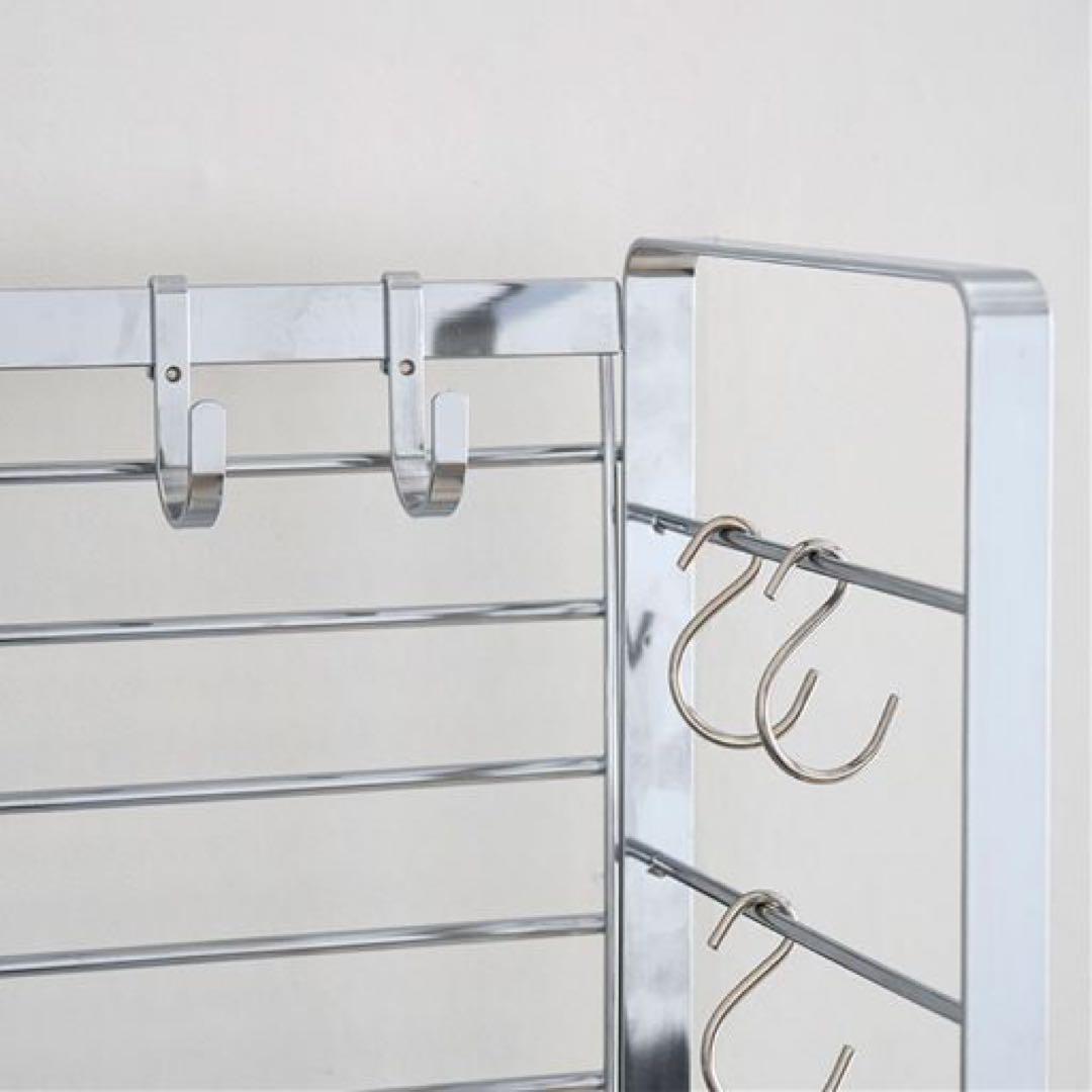 コンロサイドスパイスシェルフ　燕三条 コンロサイドスパイスラック