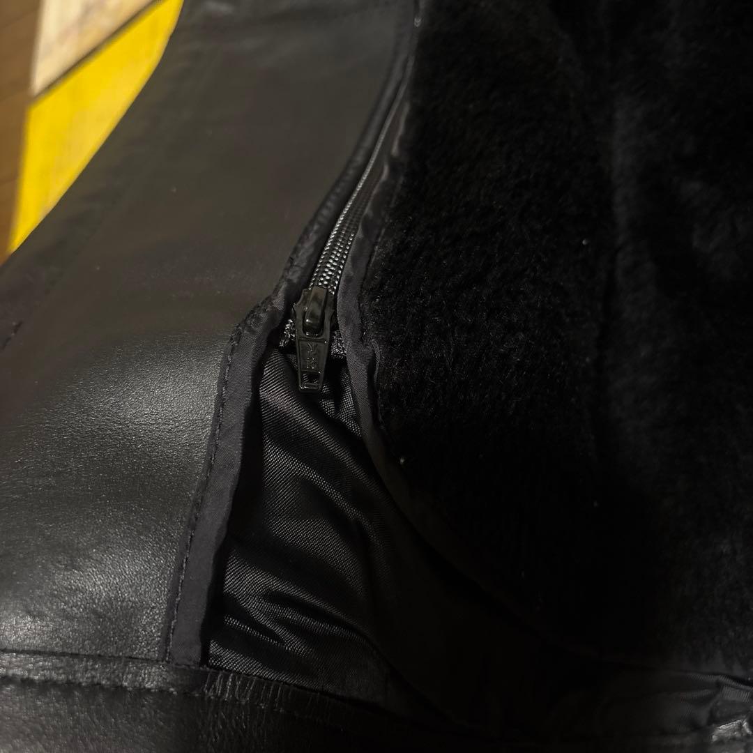 超美品‼️新型schott641 34インチ　シングルライダース　インナーボア付