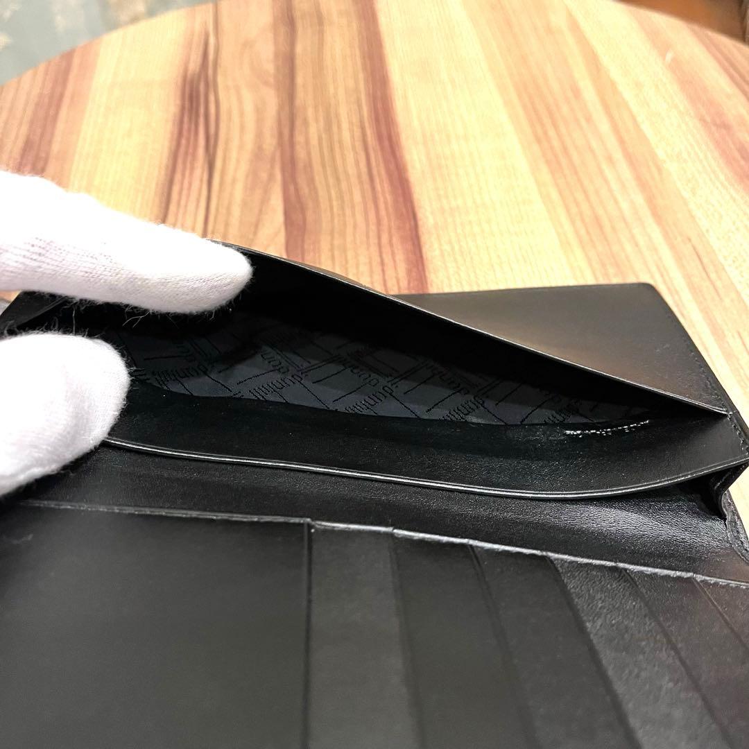 ✨未使用品✨dunhill ダンヒル 長財布 ロングウォレット レザー ブラック