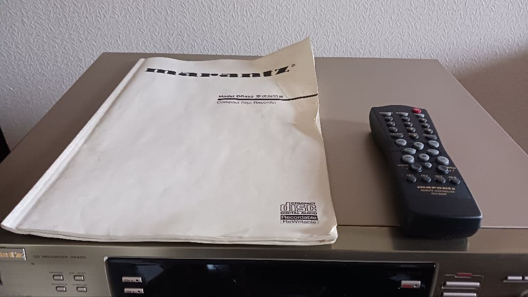 marantz　dr450 動作　おまけあり　リモコン　説明書あり