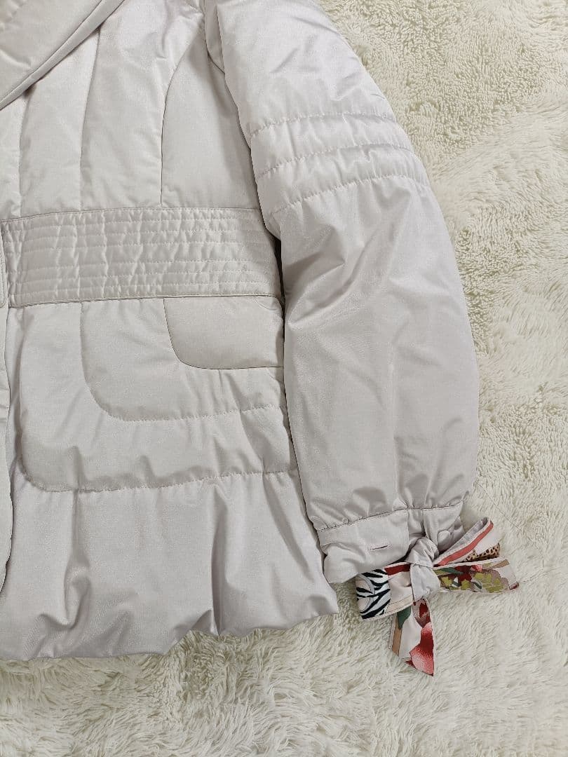 LEONARD 薄ピンクダウンジャケット【サイズ42 L相当】