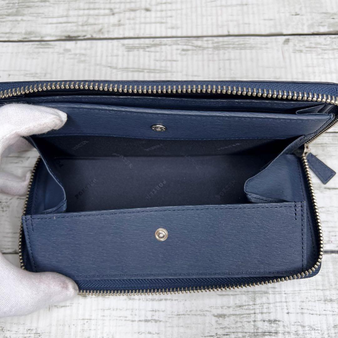 PORTER ポーター レザー ラウンドファスナー 長財布 65