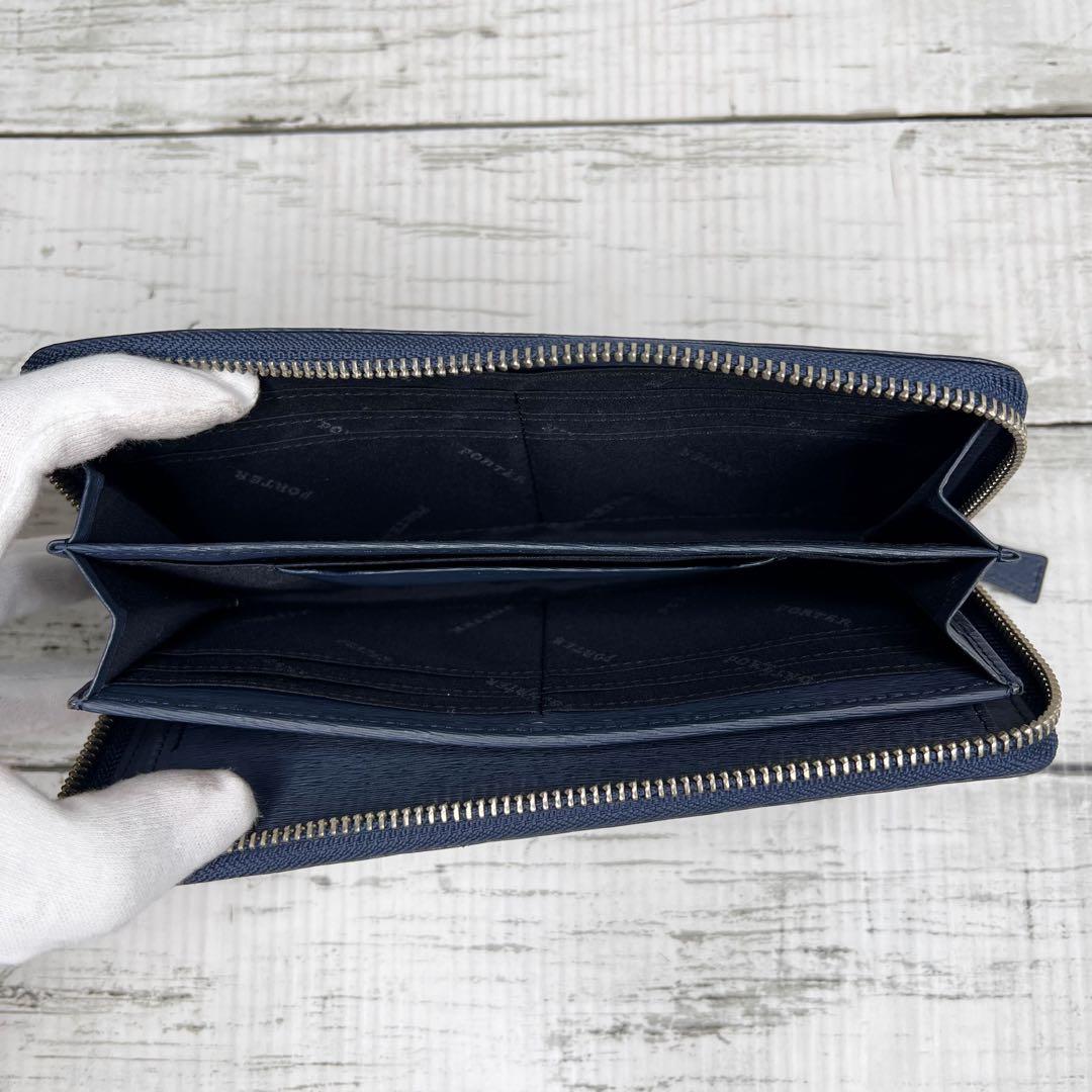 PORTER ポーター レザー ラウンドファスナー 長財布 65