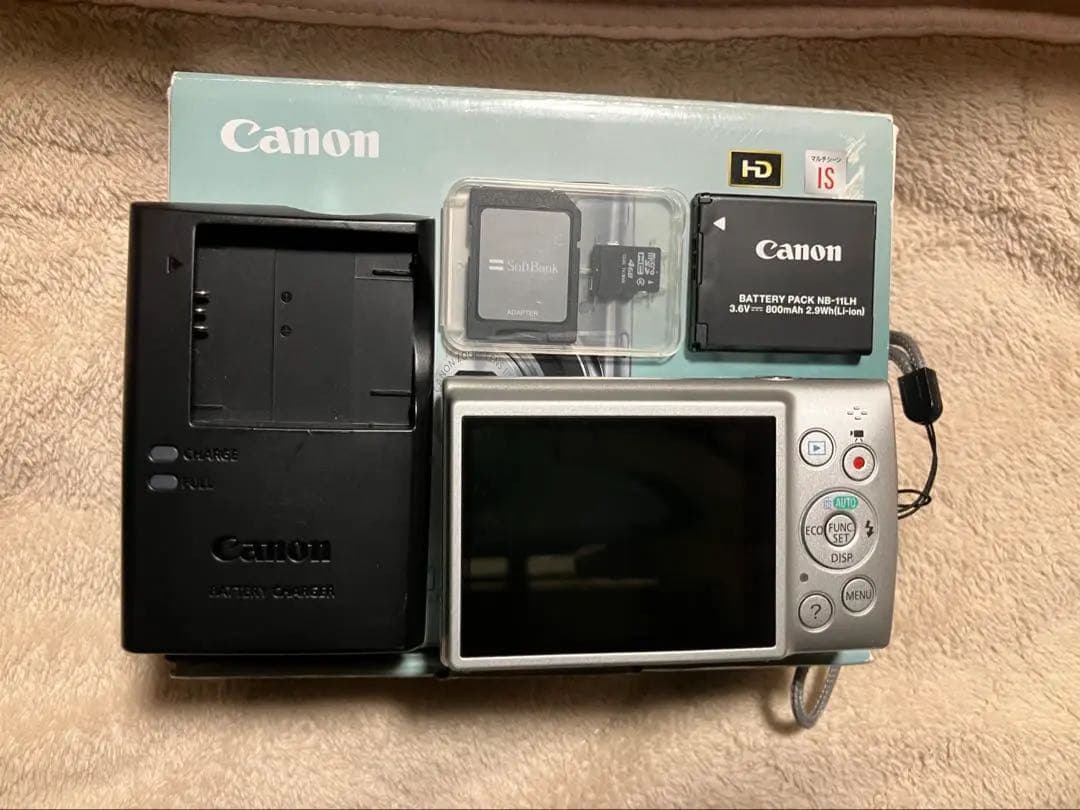 Canon IXY 140 シルバー コンパクトデジタルカメラ