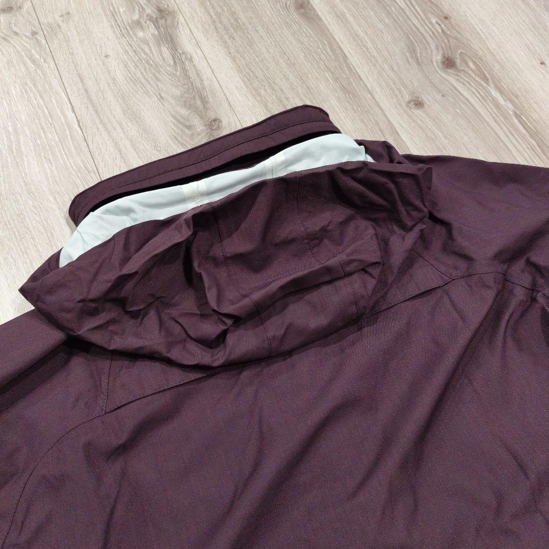 【未使用】OAKLEY バーガンディ フード付きジャケット 撥水加工