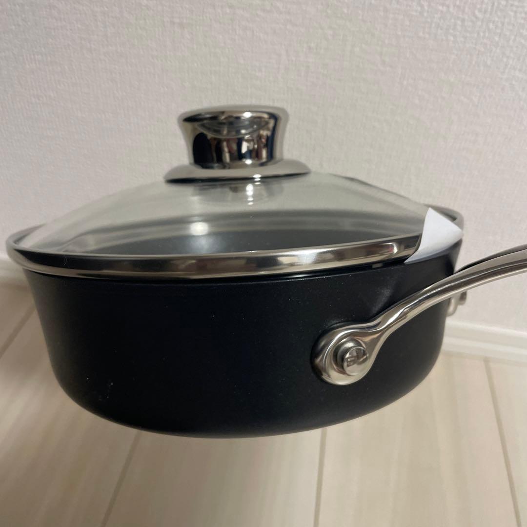 マイヤー　サーキュロンフライパン25cm/16cm（蓋付き）3点セット　箱無し