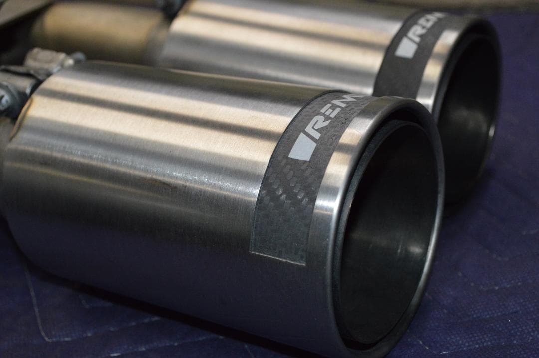 VW GOLF7.5 R用 REMUSマフラー ストリートレースサイレンサー