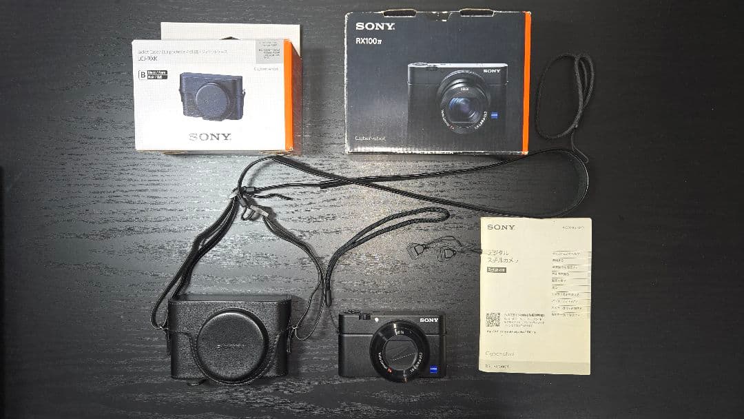 SONY Cybershot RX100Ⅳ 純正ジャケットケース付き